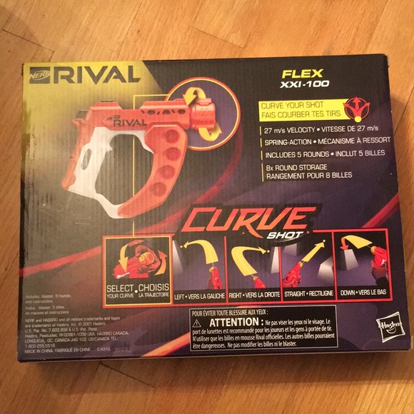 Nerf Rival Flex Curve Shot NIB - Picture 3 of 3